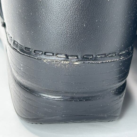 Dansko Wide Pro Box Clog Black Nursing Shoe Women 40/9.5 NWB Comfort Shoe - Picture 10 of 11